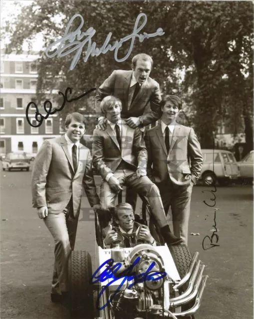 BEACH BOYS BRIAN CARL WILSON AL JARDINE MI Autographed signed 8x10 Photo Reprint