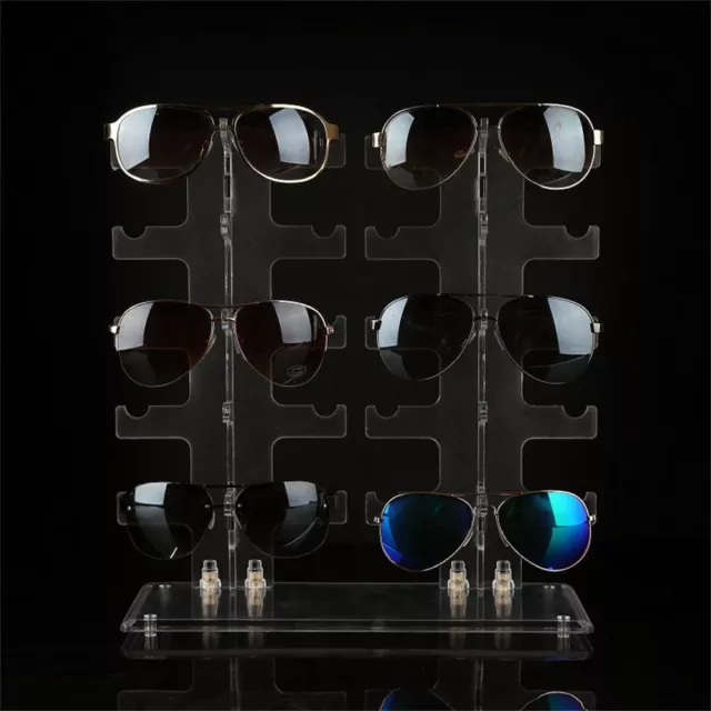 Shelf Exhibition Frame Sunglasses Rack Glasses Holder Eyeglasses Display Stands