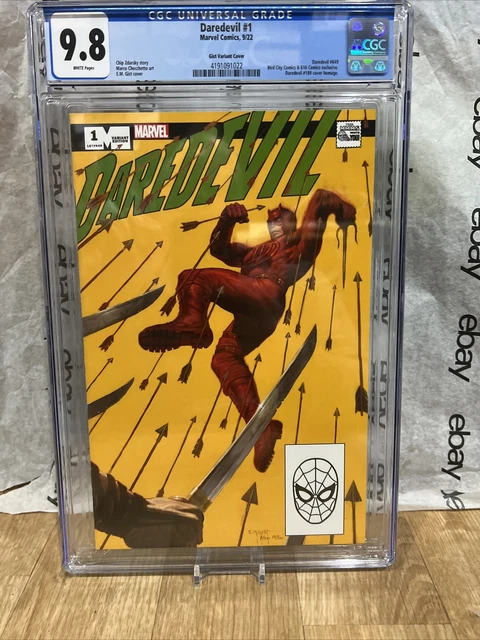 DAREDEVIL #1 CGC 9.8 **E.M. GIST Exclusive Trade VARIANT** Marvel Comics NM