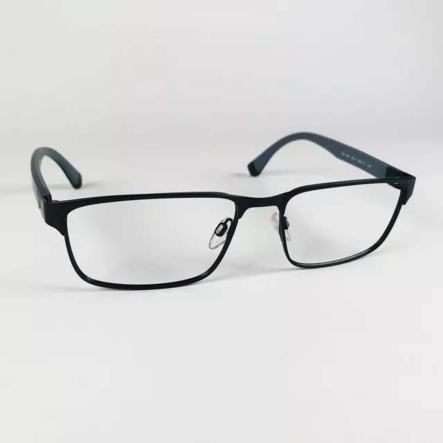 EMPORIO ARMANI eyeglasses SATIN BLACK SQUARE glasses frame MOD: EA1105 3014