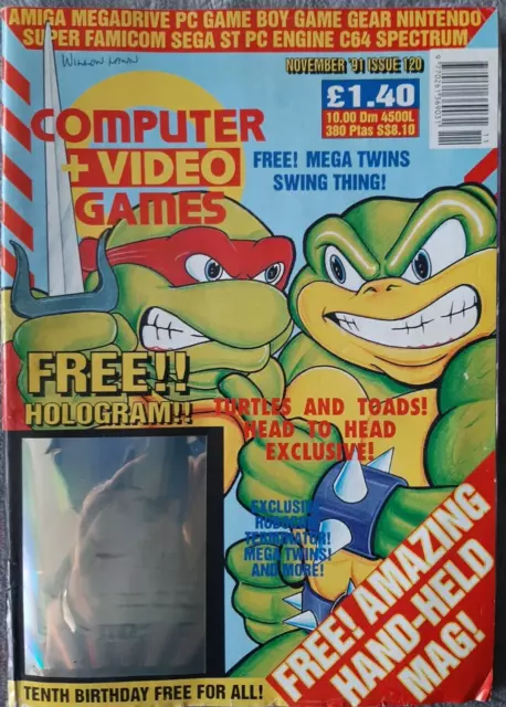 VGC - Computer & Video Games magazine - Issue # 120 - November 1991 CVG C&VG