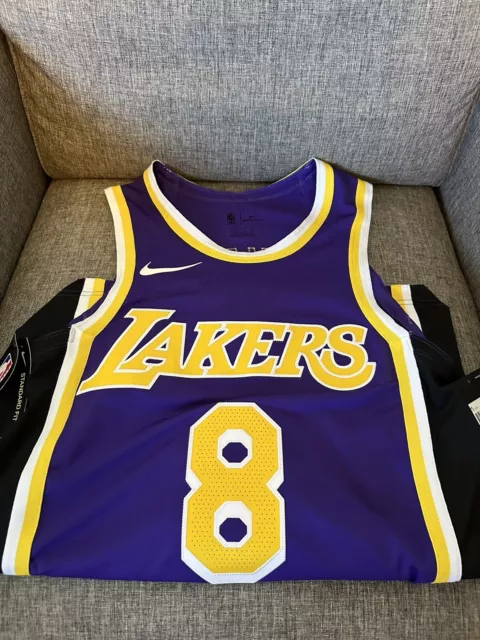 NBA Nike Los Angeles Lakers Kobe Bryant #8 Statement Authentic Jersey Size  56/58