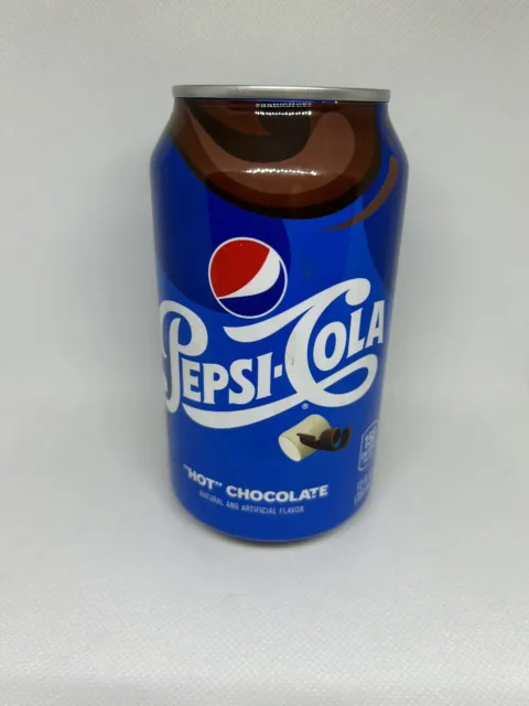 Pepsi-Cola  Hot Chocolate Soda.  Rare Limited-Edition of Only 2,200  FULL CAN