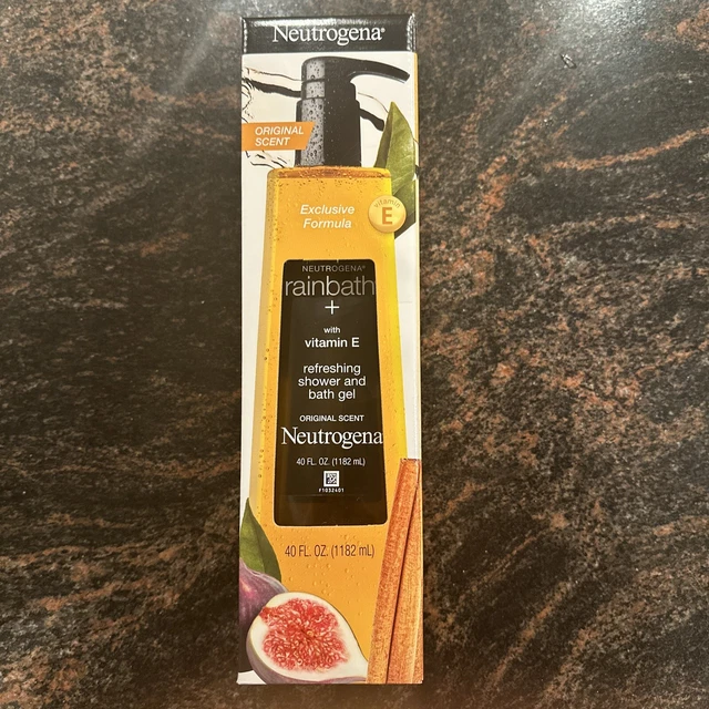 Gel de ducha refrescante baño de lluvia Neutrogena 683203500 - 40 oz NUEVO