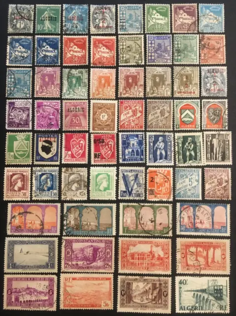 Algeria Collection Of Mostly Older Stamps Lot 3