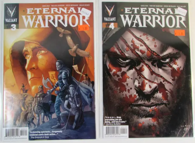 Eternal Warrior Lot of 2 #3,4 Valiant Comics (2013) NM 1st Print Comic Books