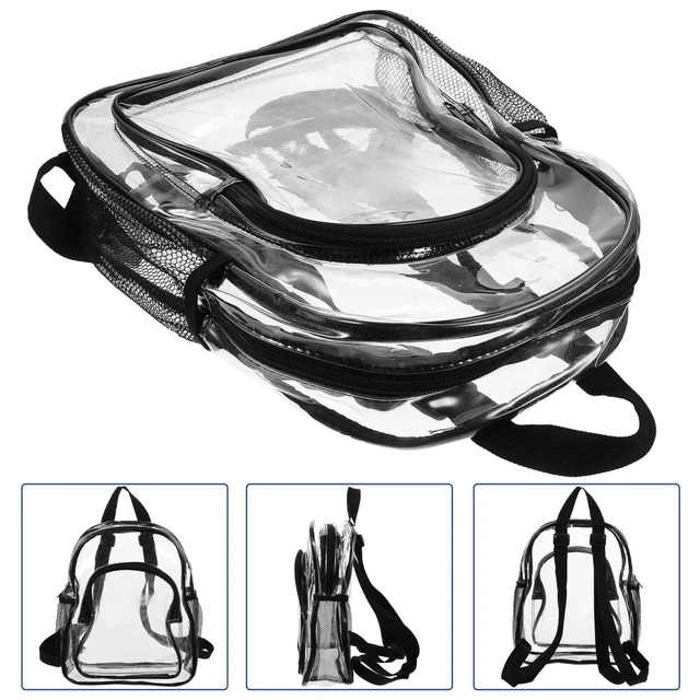 Small Shoulder Bag Transparent Schoolbag Kids Mini Backpack Heavy
