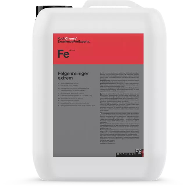 Koch Chemie Felgenreiniger extrem 11 kg | 10,1 l | sauer extrem Auto Felge