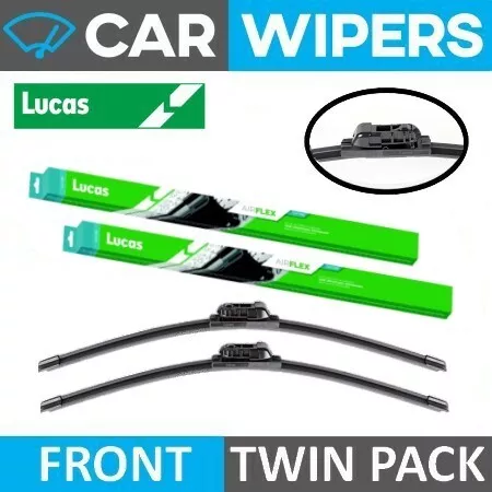 Ford Transit Custom 2012 Onwards Lucas AIRFLEX Wiper Blades - Twin Pack