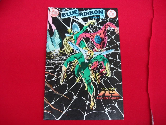 Blue Ribbon Comics #4 -All New- Fly Adventures! Vol 2 Jan 1984 Red Circle Comics