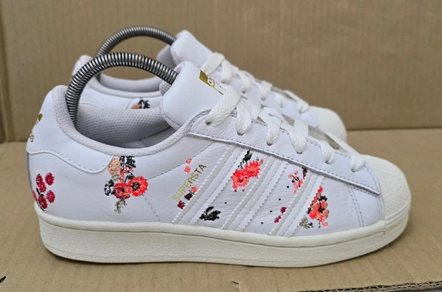 Adidas floral trainers deals