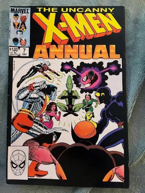 X-Men Annual #7  1983 marvel Comic Book