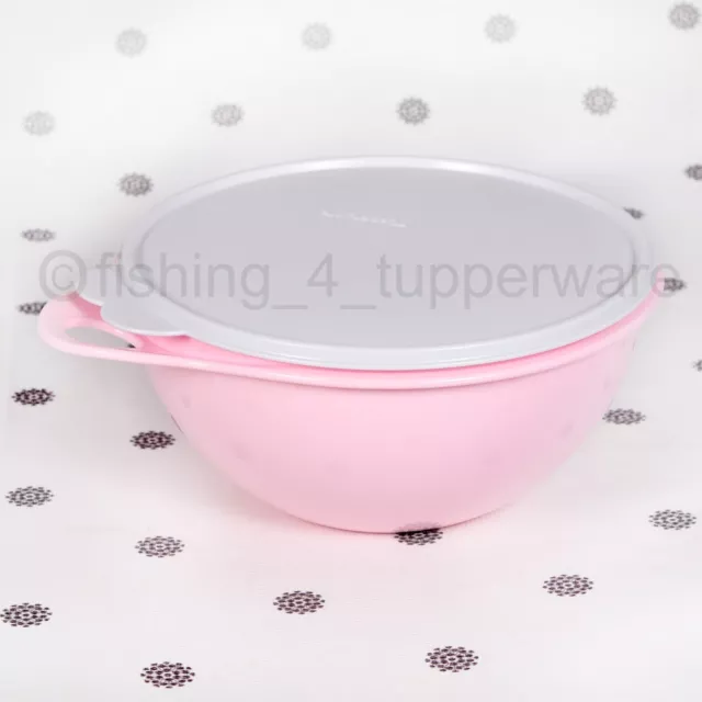 NEW Tupperware That's a Bowl 2.75L in Baby Pink with Seal Preparation