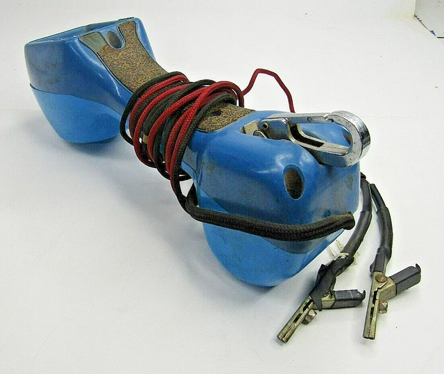 Vintage Harris Dracon Linemans Phone Blue Telephone Ts21 Test Set / Butt Set