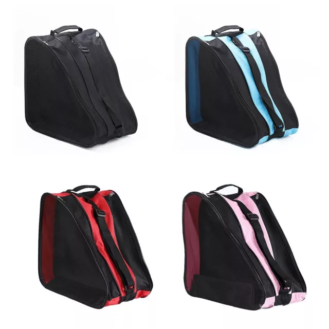 Roller Skate Carry Bag with Helmet and Gear Storage Ideal for Outdoor Skating