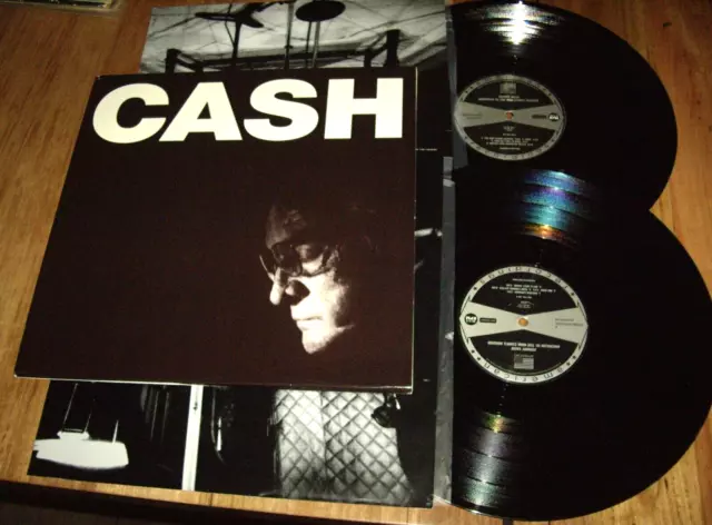 JOHNNY CASH *USA 180g DBL. LP 'AMERICAN IV: THE MAN COMES AROUND ' 2002 VGC+