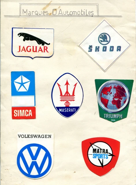 Autocollant / Sticker MATRA SIMCA Gitanes – Neuf – Déco Auto Ou Vintage