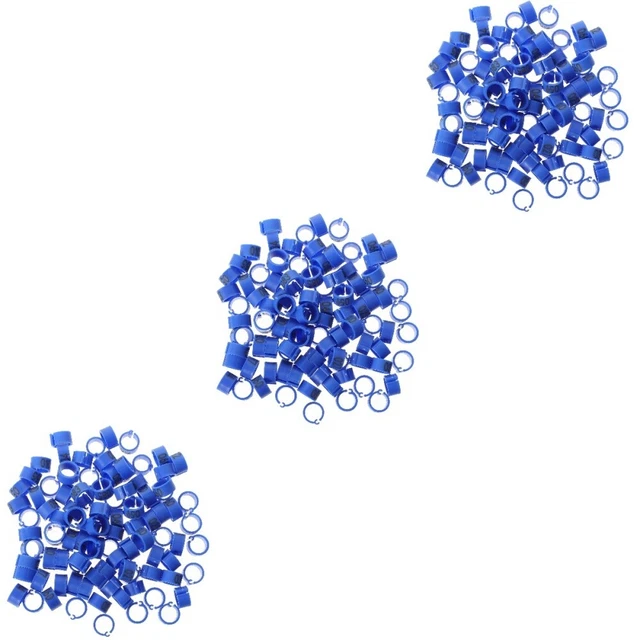 300 pcs Plasy Pigeon Foot Bands Anneaux Pigeon Pierre Pigeon Accessoires