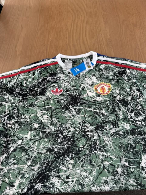 man utd stone roses shirt Xxl