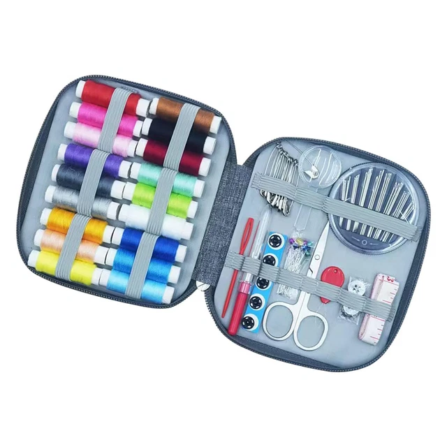 Mini Kit Urgence Mini Kit De Couture Portable - Trousse De Voyage Avec 60 Accessoires Kit Couture Portable