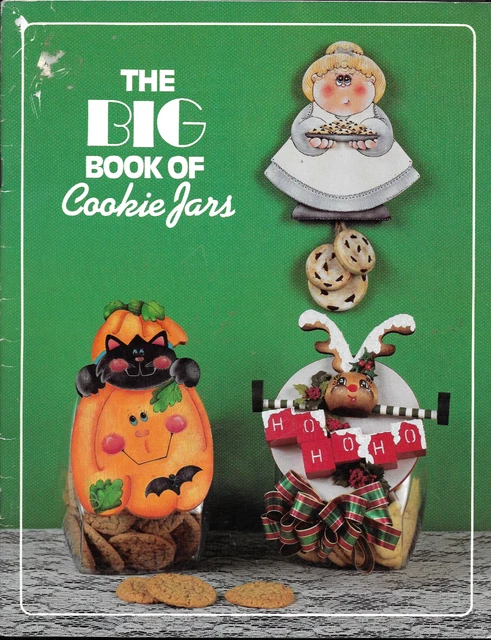 amerikanisches Laubsäge-Heft THE BIG BOOK OF COOKIE JARS; Laubsägearbeiten