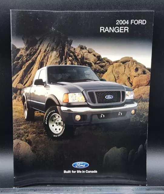 2004 Ford Ranger Pickup Sales Salesman Showroom Dealer Brochure 18pgs