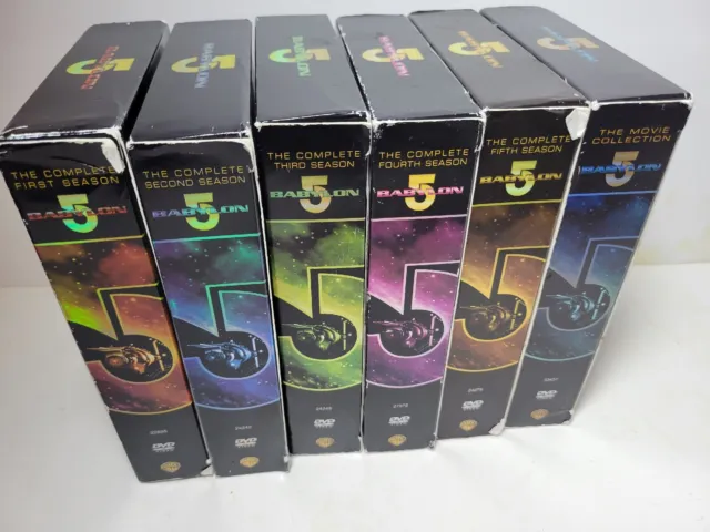BABYLON 5 Complete Series Season 1-5 DVD Box Sets 1 2 3 4 5 + Movie Collection