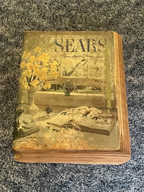 Sears 1960 Spring through Summer Catalog Edition 220 (Rough Condition, Read)