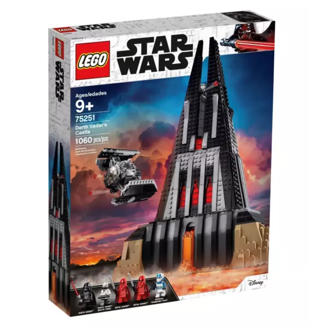 Brand New LEGO Star Wars: Darth Vader's Castle (75251)