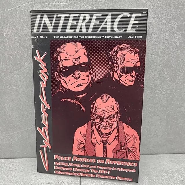 Interface The Magazine For The Cyberpunk Enthusiast Vol. 1 No.2 - Pre-owned