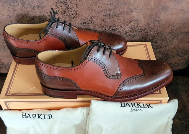 Chaussures Barker Cuir Homme. Neuves. Taille 39.5 Eu. 5.5 UK. MADE IN ENGLAND.