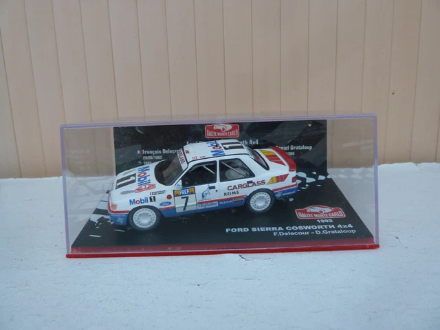 Miniature neuve Ford Sierra Cosworth 4x4 Monte Carlo 1992 1/18