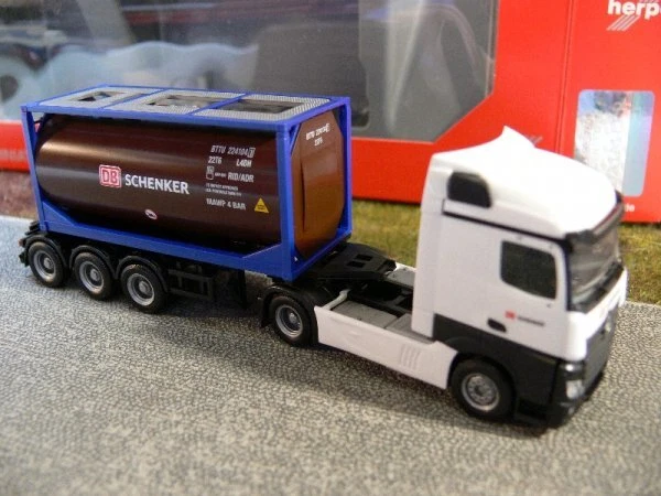 HERPA 188630 SPUR H0 1/87 MB Actros S, Barre Bräu, C Box EUR 24,50