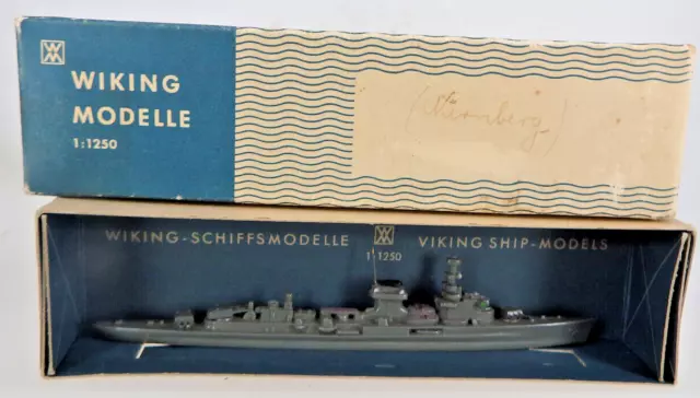 Wiking Nr. 30 ab 1941 bis 1970 Leichter Kreuzer "Nürnberg" mit Schachtel (98915)