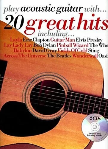 Play Acoustic Guitar with 20 Great Hits by DIVERS AUTEURS 0711998590