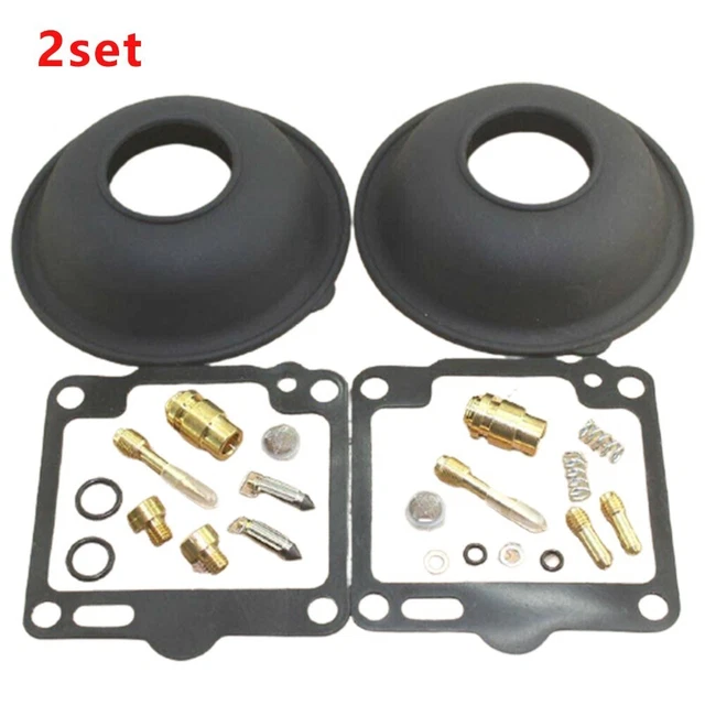 Kit Réparation Carburateur Pour Suzuki SV650 1999-2002 - Joints Et Pièces Détachées - 2 Kits Inclus