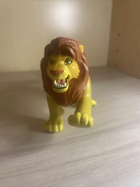 VINTAGE DISNEY LION King Fighting Action Mufasa Toy Sealed *TOYS R US ...