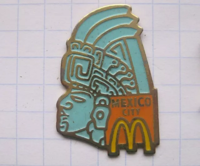 M / MEXIKO CITY / INKA / AZTEKEN MEXICO   ............... Mc Donald´s-Pin (282a)