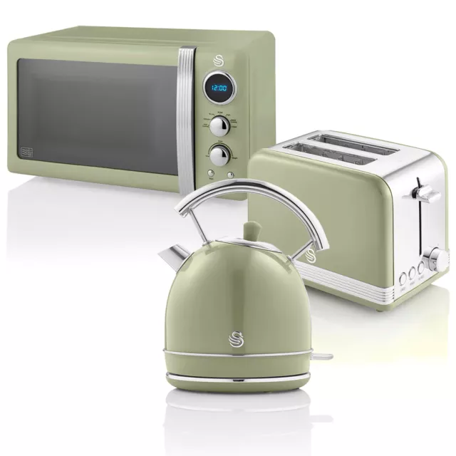 Micro-ondes rétro ProClean 3110 Retro Green Cecotec