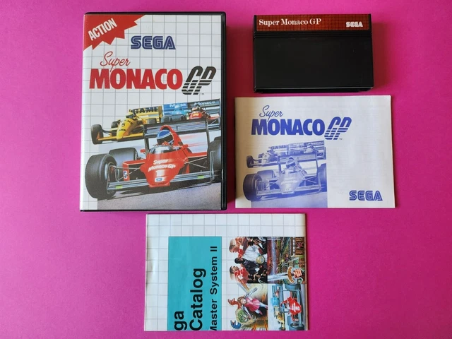Super Monaco GP – Jeu Sega Master System – Cartouche Seulement (loose) – Bon état