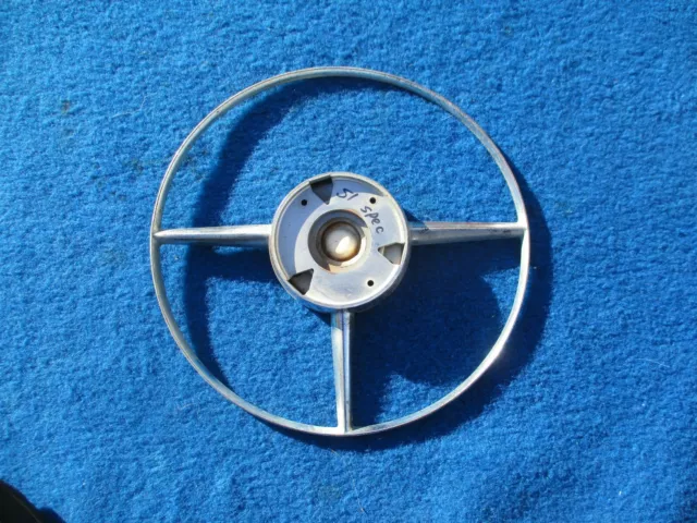 1951 1952 Buick Steering Wheel Horn Ring GM Guide w/ Horn Contact Center