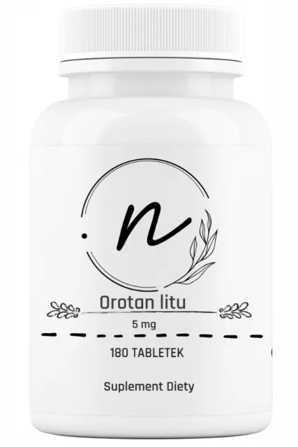 Organic Lithium 5 mg Lithium Orotate 180 tab VEGE  Lithium ist ein wertv