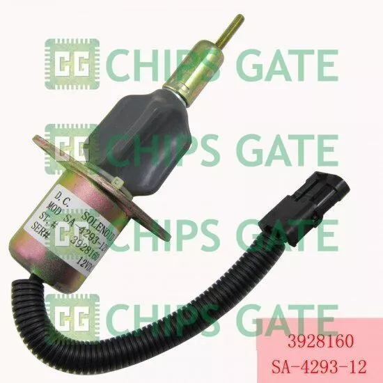 1PCS New 3928160 SA-4293-12 12V for shut solenoid #E7