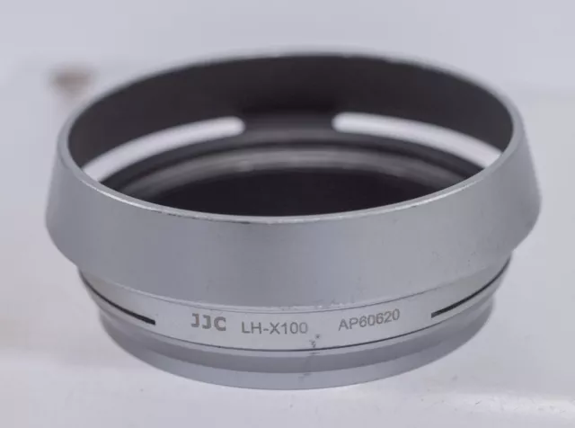 JJC LH-X100 Metal Lens Hood & 49mm Filter Adapter for Fujifilm X100 X100v X100f