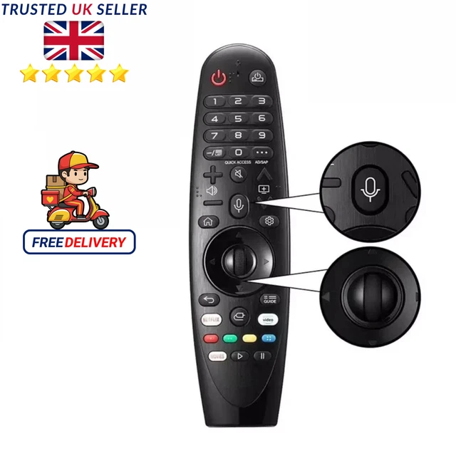 FOR LG MAGIC Tv Remote AN-MR20GA For LG Smart TV 2018-26 Voice Pointer ...