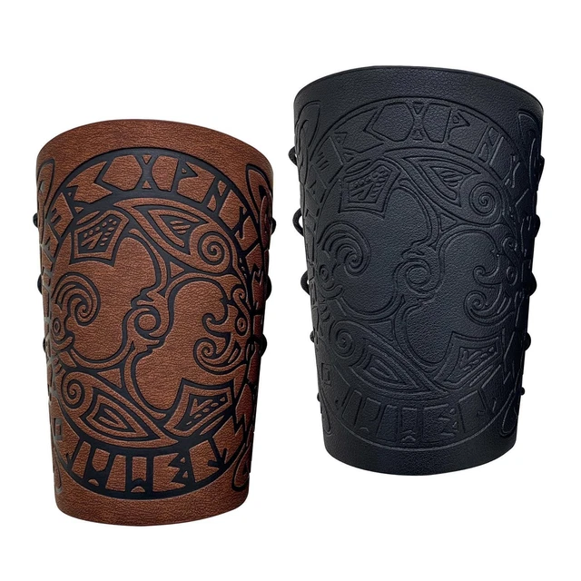 Brassard de bras  Armure de bras en cuir PU Accessoires de cosplay en