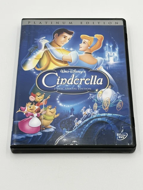Walt Disney - Cinderella - Platinum Edition - DVD - Tested