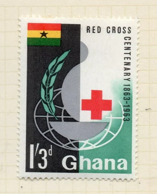 Ghana 1963 Early Issue Fine Mint Hinged 1S.3d. NW-167929