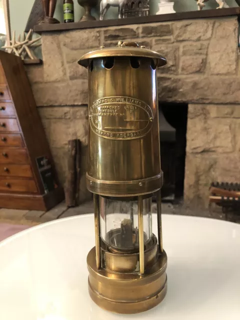 Miners Lamp E Thomas & Williams Ltd Makers Aberdare