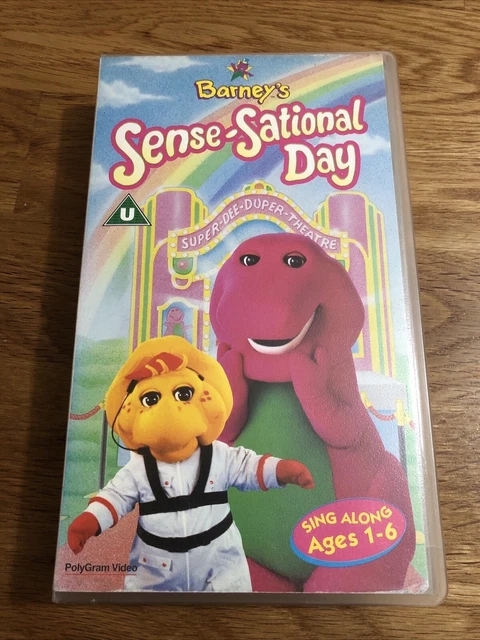 BARNEY THE DINOSAUR Barney’s Sense Sational Day - VHS £4.00 - PicClick UK